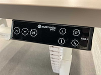 Elektrisch zit-sta duo bureau / dubbele werkplek - afbeelding 6 van  9