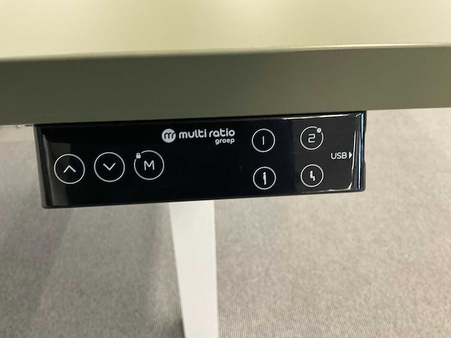 Elektrisch zit-sta duo bureau / dubbele werkplek - afbeelding 7 van  9