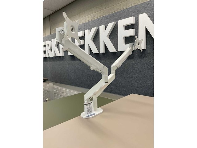 Elektrisch zit-sta duo bureau / dubbele werkplek - afbeelding 9 van  9