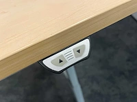 Elektrisch zit-sta duo bureau met tussenschot 160x80 - afbeelding 2 van  17
