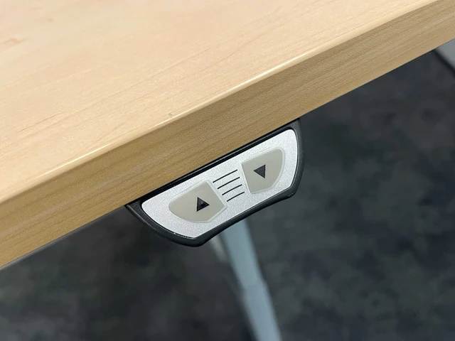 Elektrisch zit-sta duo bureau met tussenschot 160x80 - afbeelding 2 van  17