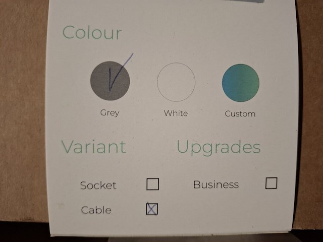 Elektrische auto lader volt time, source 2 lite cable, grijs, bouwjaar 2024 - afbeelding 4 van  4