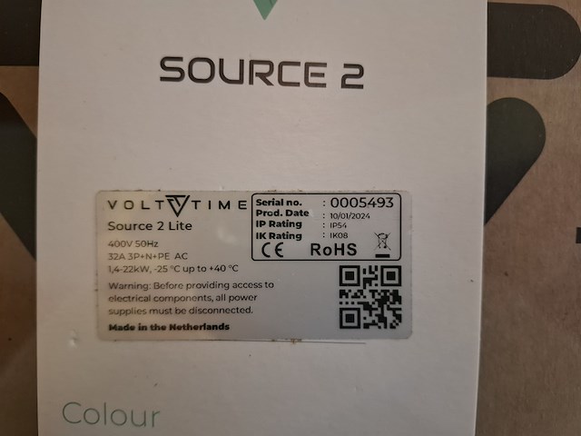 Elektrische auto lader volt time, source 2 lite cable, wit, bouwjaar 2024 - afbeelding 3 van  5