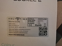 Elektrische auto lader volt time, source 2 lite socket, wit, bouwjaar 2024 - afbeelding 3 van  5