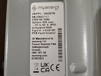 Elektrische auto lader zappi, 2h22tb, bouwjaar 2022 - afbeelding 3 van  5