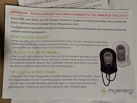 Elektrische auto lader zappi, 2h22tb, bouwjaar 2022 - afbeelding 4 van  4