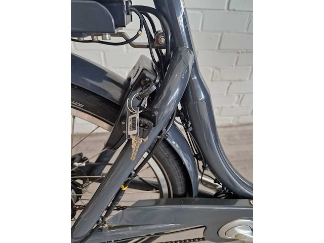 Elektrische bakfiets, babboe, curve, blauw - afbeelding 2 van  16