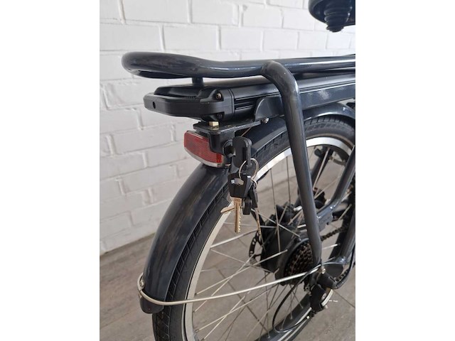 Elektrische bakfiets, babboe, curve, blauw - afbeelding 3 van  16