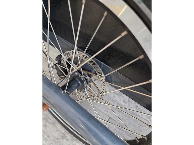 Elektrische bakfiets, babboe, curve, blauw - afbeelding 6 van  16