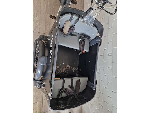 Elektrische bakfiets, babboe, curve, blauw - afbeelding 7 van  16