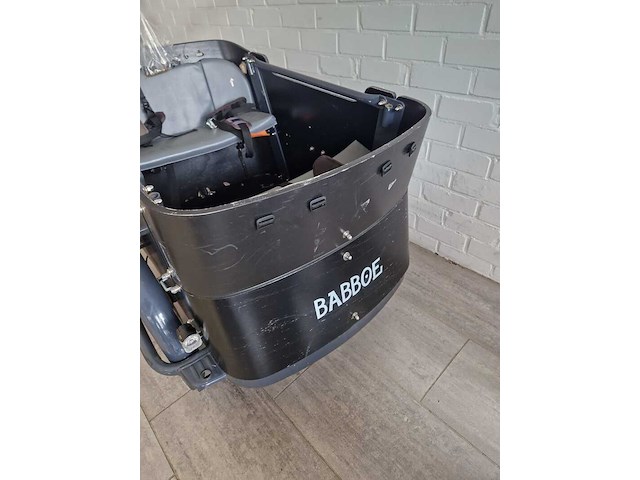 Elektrische bakfiets, babboe, curve, blauw - afbeelding 8 van  16