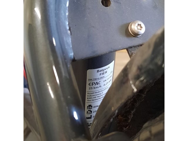 Elektrische bakfiets, batavus, fier - afbeelding 15 van  17