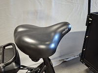 Elektrische bakfiets | driewieler, troy bikes / vogue, zwart - afbeelding 3 van  25
