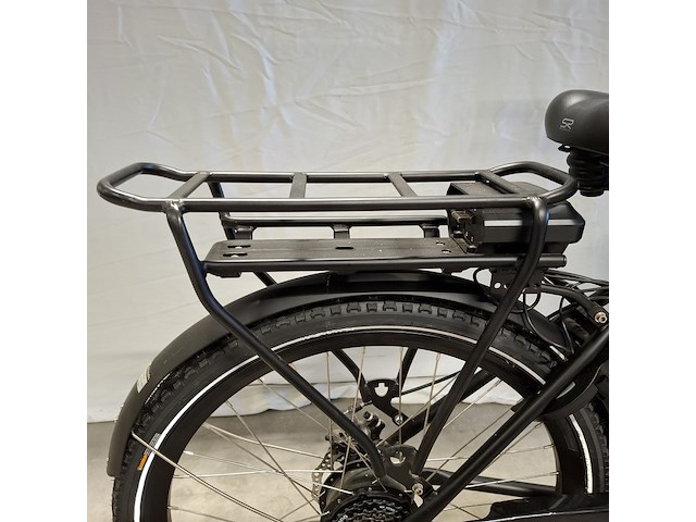 Elektrische bakfiets | driewieler, troy bikes / vogue, zwart - afbeelding 4 van  25