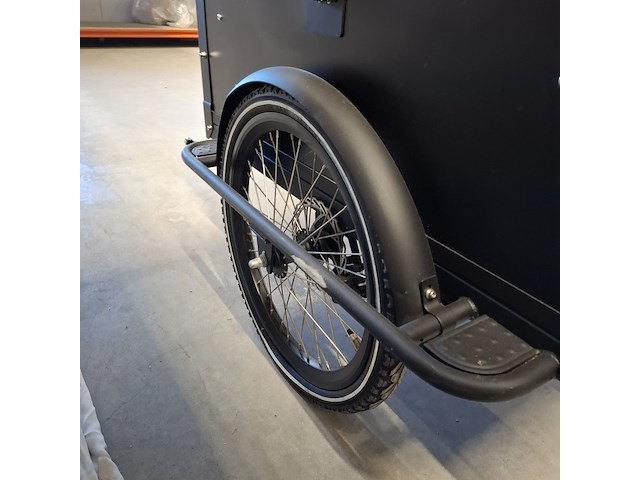 Elektrische bakfiets | driewieler, troy bikes / vogue, zwart - afbeelding 11 van  25