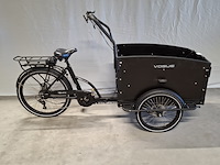 Elektrische bakfiets | driewieler, troy bikes / vogue, zwart - afbeelding 1 van  25