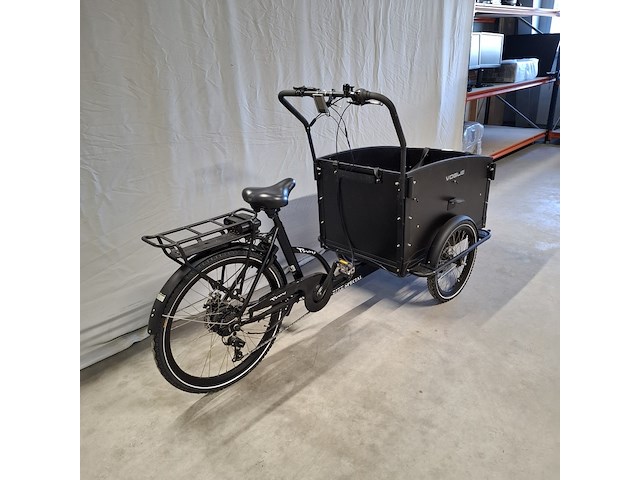 Elektrische bakfiets | driewieler, troy bikes / vogue, zwart - afbeelding 19 van  25