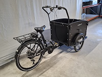 Elektrische bakfiets | driewieler, troy bikes / vogue, zwart - afbeelding 19 van  25