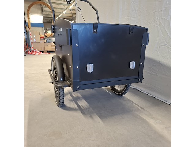 Elektrische bakfiets | driewieler, troy bikes / vogue, zwart - afbeelding 20 van  25