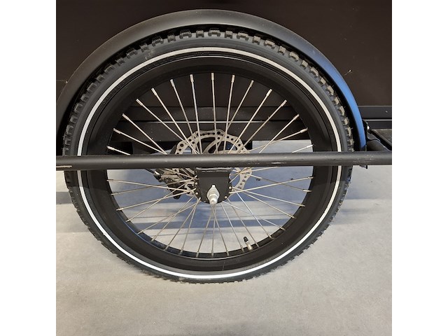 Elektrische bakfiets | driewieler, troy bikes / vogue, zwart - afbeelding 23 van  25