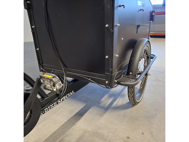 Elektrische bakfiets | driewieler, troy bikes / vogue, zwart - afbeelding 25 van  25