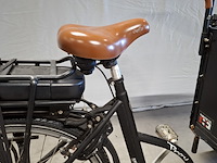 Elektrische bakfiets | driewieler, troy bikes, zwart - afbeelding 4 van  25