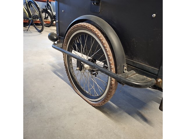 Elektrische bakfiets | driewieler, troy bikes, zwart - afbeelding 13 van  25