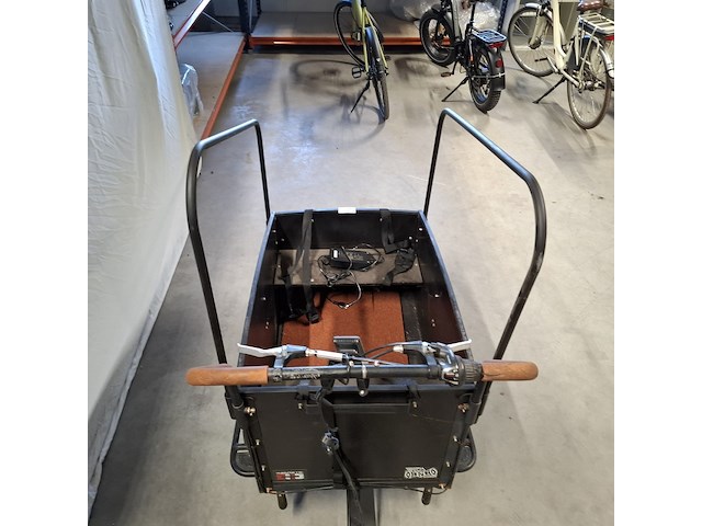 Elektrische bakfiets | driewieler, troy bikes, zwart - afbeelding 14 van  25