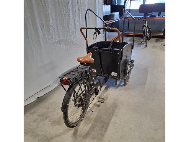 Elektrische bakfiets | driewieler, troy bikes, zwart - afbeelding 20 van  25