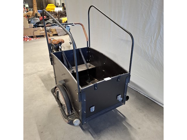 Elektrische bakfiets | driewieler, troy bikes, zwart - afbeelding 21 van  25