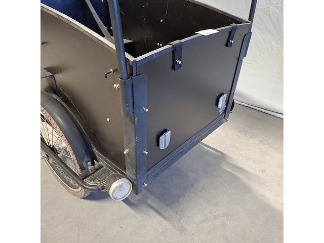 Elektrische bakfiets | driewieler, troy bikes, zwart - afbeelding 22 van  25