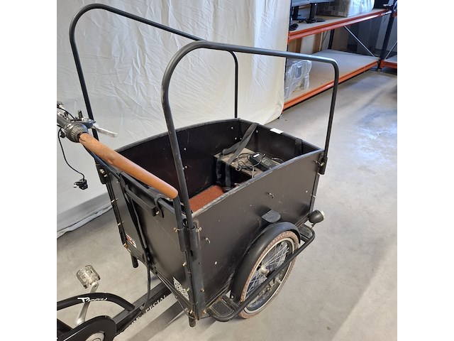 Elektrische bakfiets | driewieler, troy bikes, zwart - afbeelding 24 van  25