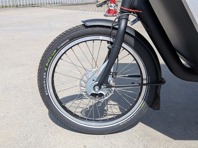 Elektrische bakfiets, met shimano steps e-bike aandrijving - afbeelding 2 van  26