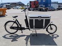 Elektrische bakfiets, met shimano steps e-bike aandrijving - afbeelding 23 van  26