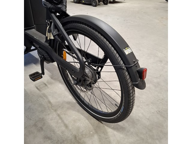 Elektrische bakfiets, tenways, cargo one, zwart - afbeelding 7 van  27