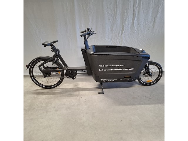 Elektrische bakfiets, tenways, cargo one, zwart - afbeelding 1 van  27
