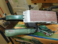 Elektrische bandschuurmachine bosch pbs75a. - afbeelding 2 van  2