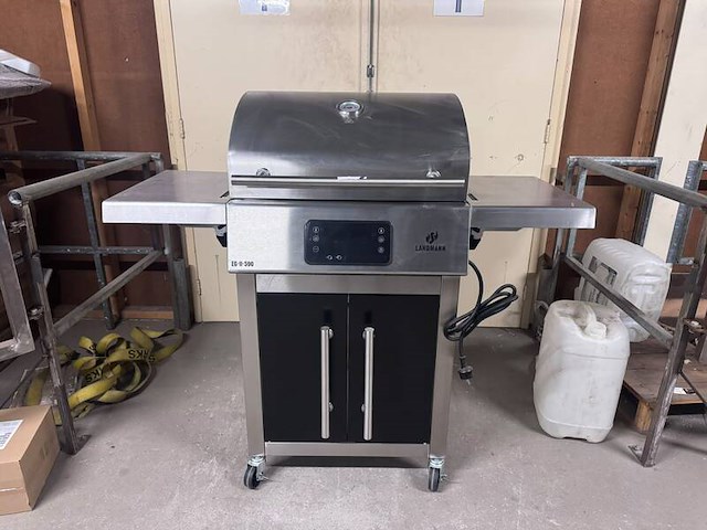 Elektrische barbecue landmann, eg-ii-590, zilver - afbeelding 2 van  6