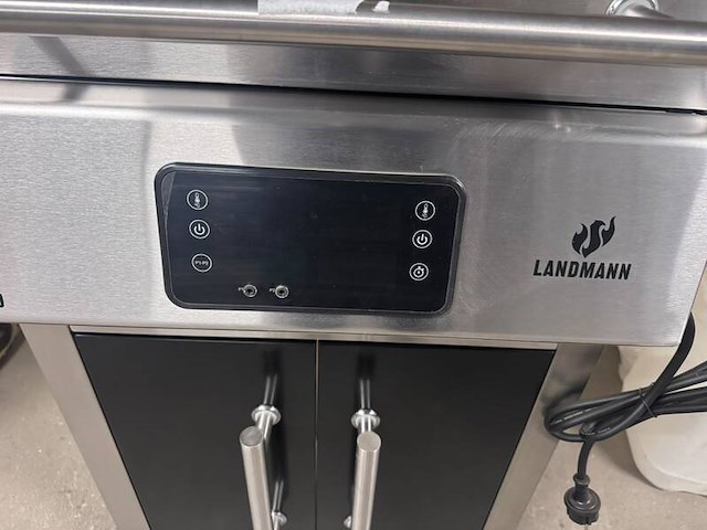 Elektrische barbecue landmann, eg-ii-590, zilver - afbeelding 3 van  6