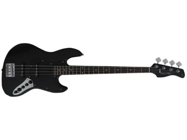 Elektrische basgitaar sire/marcus miller, v3+4/bks 2nd gen, satin black - afbeelding 1 van  2