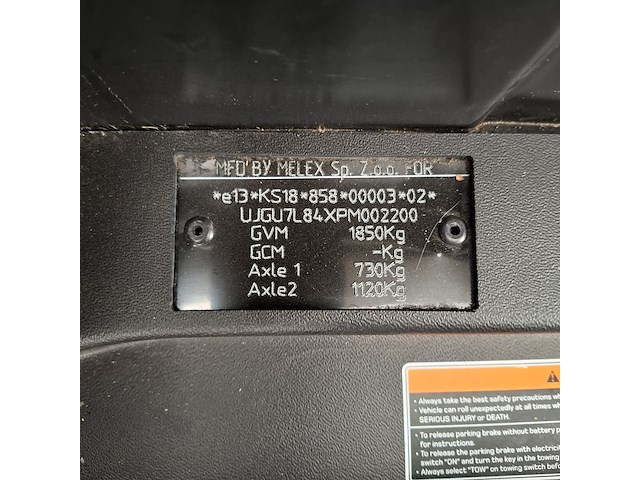 Elektrische bedrijfswagen, clubcar, urban kipper, 2023 - afbeelding 53 van  58