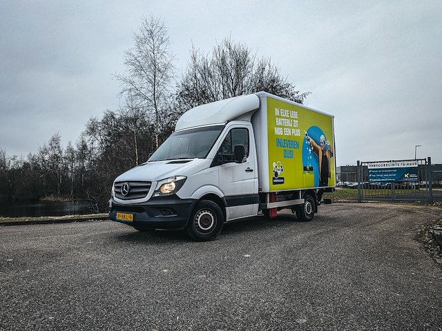 Elektrische bedrijfswagen met opbouw en laadklep, emoss, 470, 2018 - afbeelding 1 van  40