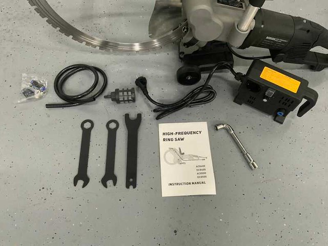 Elektrische betonzaag, uf equipment, ac8500, 2026 - afbeelding 10 van  22
