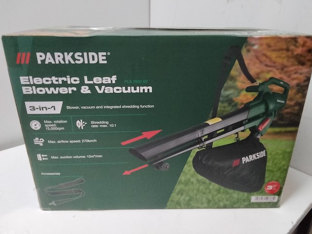 Elektrische bladblazer parkside - afbeelding 2 van  3