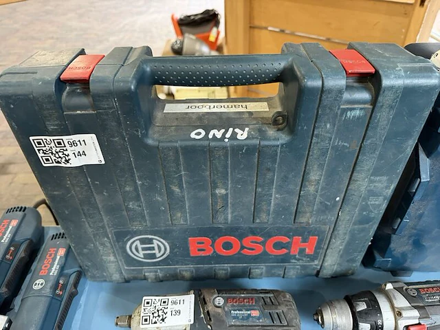 Elektrische boorhamer, bosch, gbh 2-24 dfr, blauw/zwart - afbeelding 1 van  3