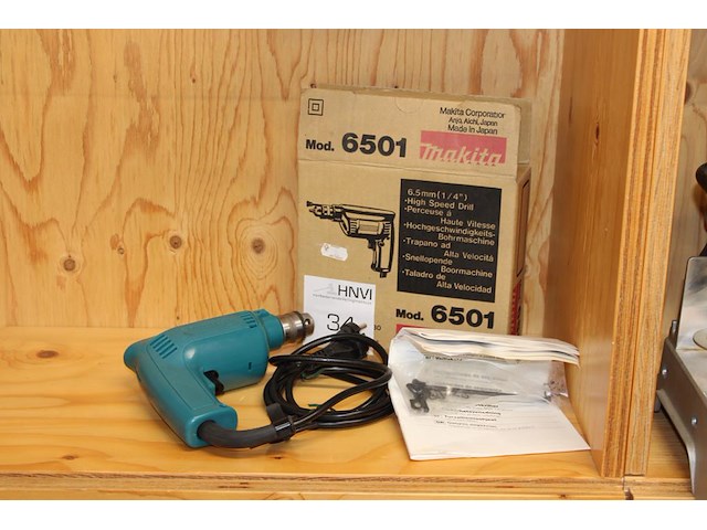 Elektrische boormachine makita 6501. nieuw in doos. - afbeelding 1 van  3