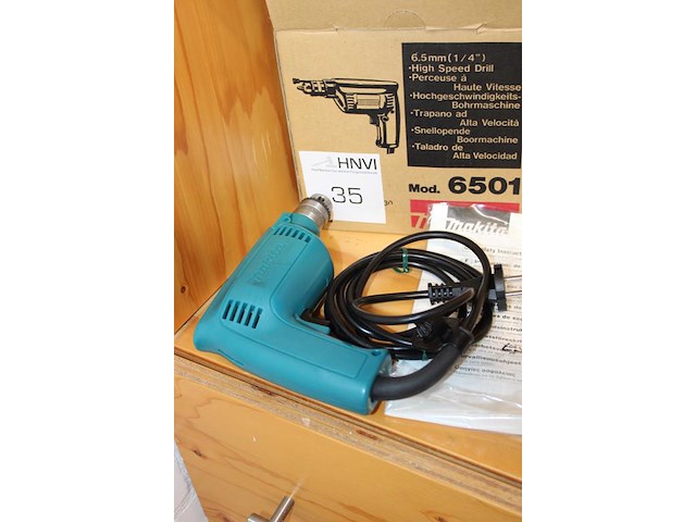 Elektrische boormachine makita 6501. nieuw in doos. - afbeelding 3 van  3
