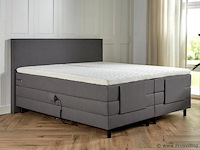 Elektrische boxspring serie verona, afmeting 180 x 200, antraciet - afbeelding 2 van  6