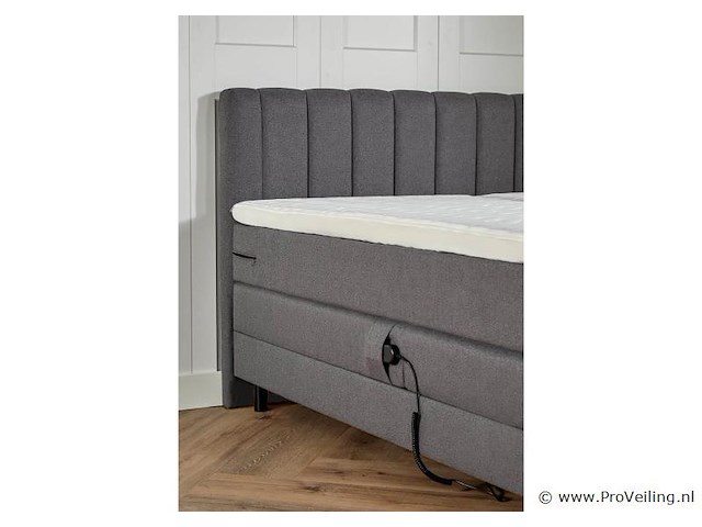 Elektrische boxspring serie vienna, afmeting 160 x 200, antraciet - afbeelding 6 van  6