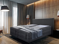 Elektrische boxspringcombinatie 180/210, m-ray, sense exclusief, antraciet - afbeelding 1 van  7